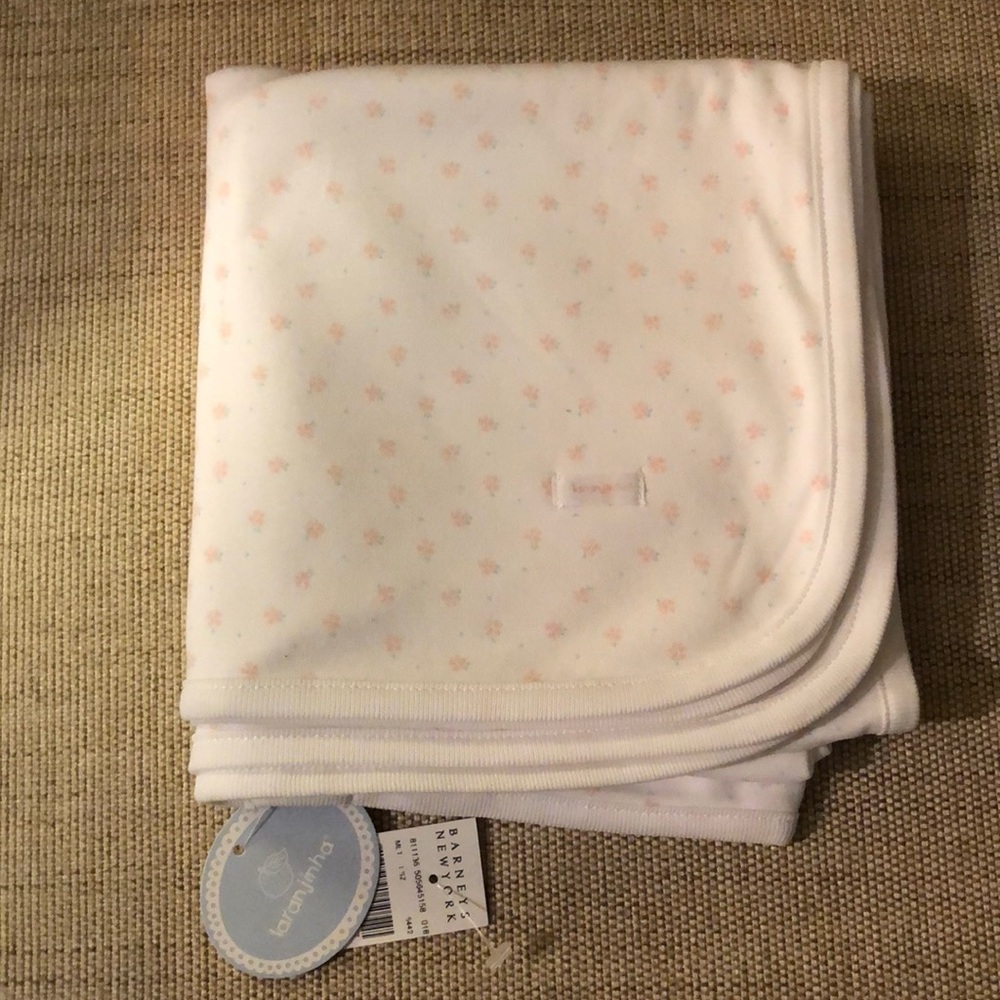 Laranjinha Rose Baby Blanket